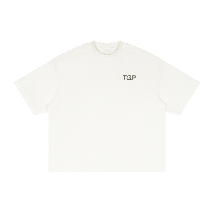 2002 Waffle Tee White